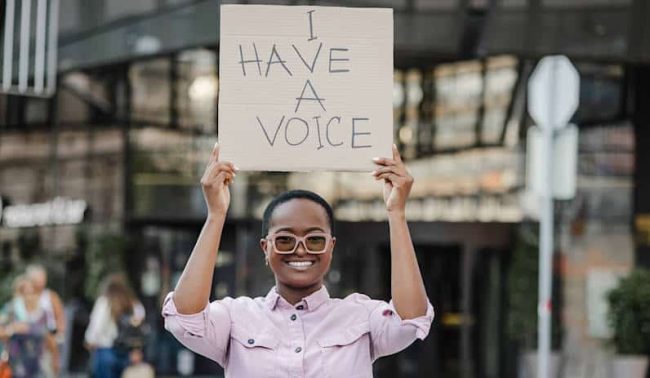 I have a voice I have a voice